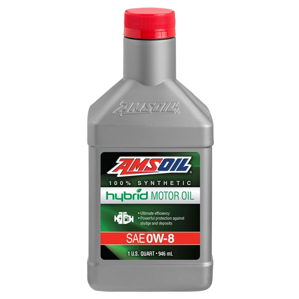 0W-8 100% Synthetic Hybrid Motor Oil