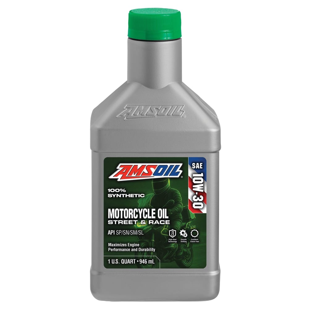 10W-30 100% Synthetic Metric Motorcycle Oil