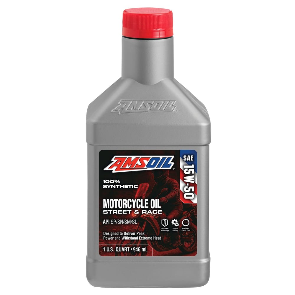 15W-50 100% Synthetic Motorcycle Oil