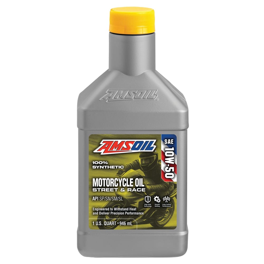 10W-50 100% Synthetic Motorcycle Oil