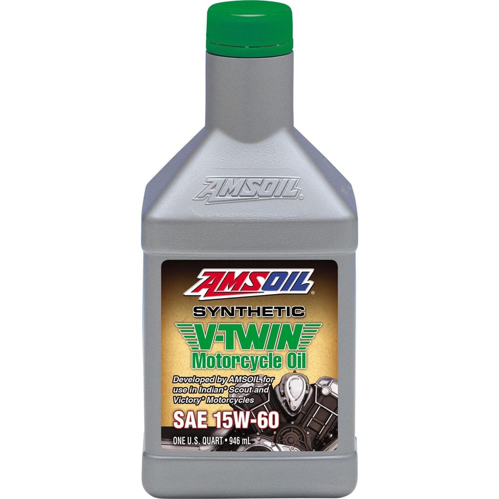 15W-60 100% Synthetic V-Twin Motorcycle Oil