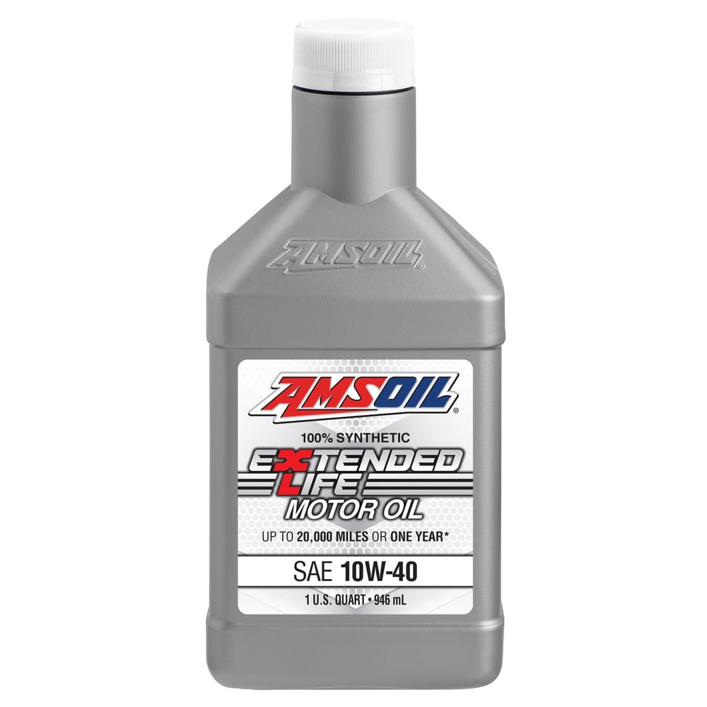 Extended-Life 10W-40 100% Synthetic Motor Oil