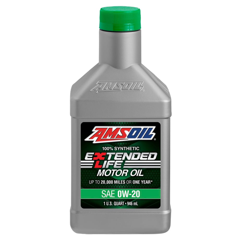 Extended-Life 0W-20 100% Synthetic Motor Oil